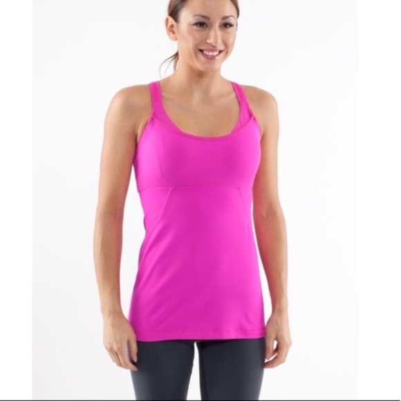 LULULEMON | Cross My Heart Tank Paris Pink - Picture 1 of 13